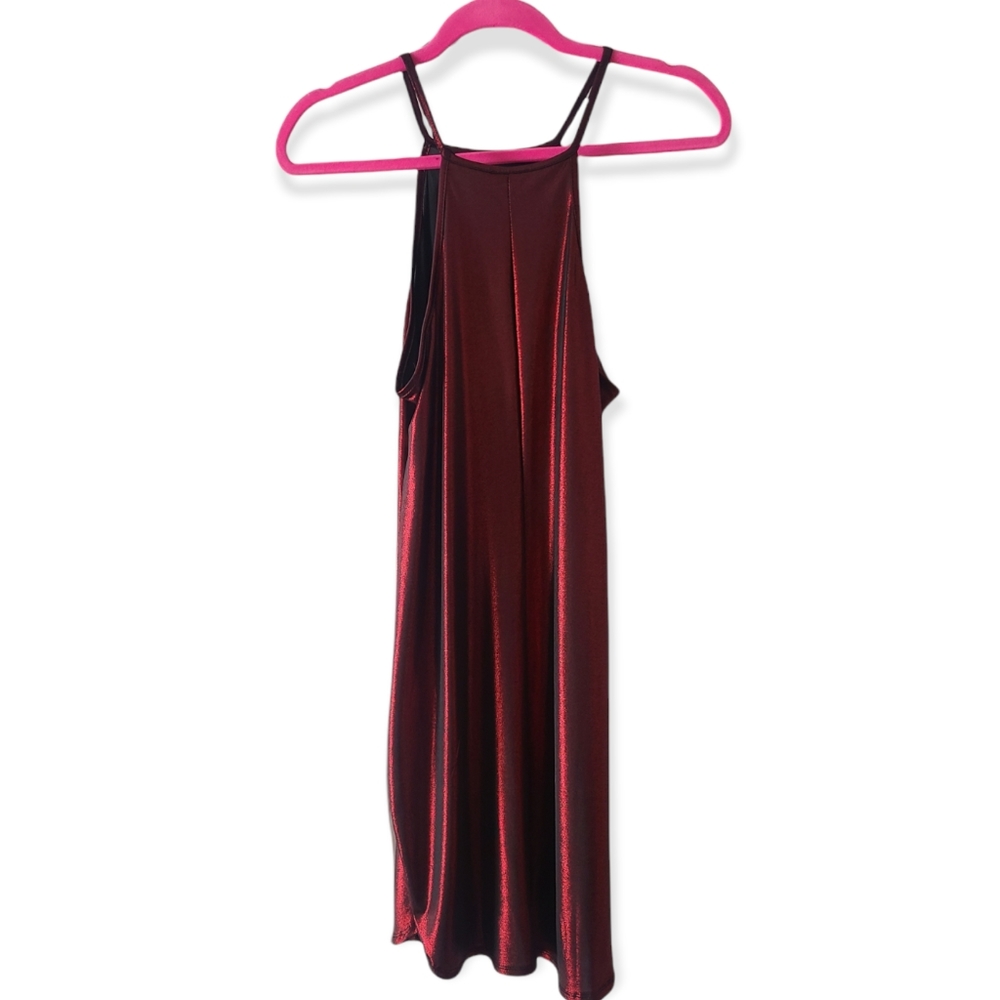 ❤️Maroon sparkle mini dress